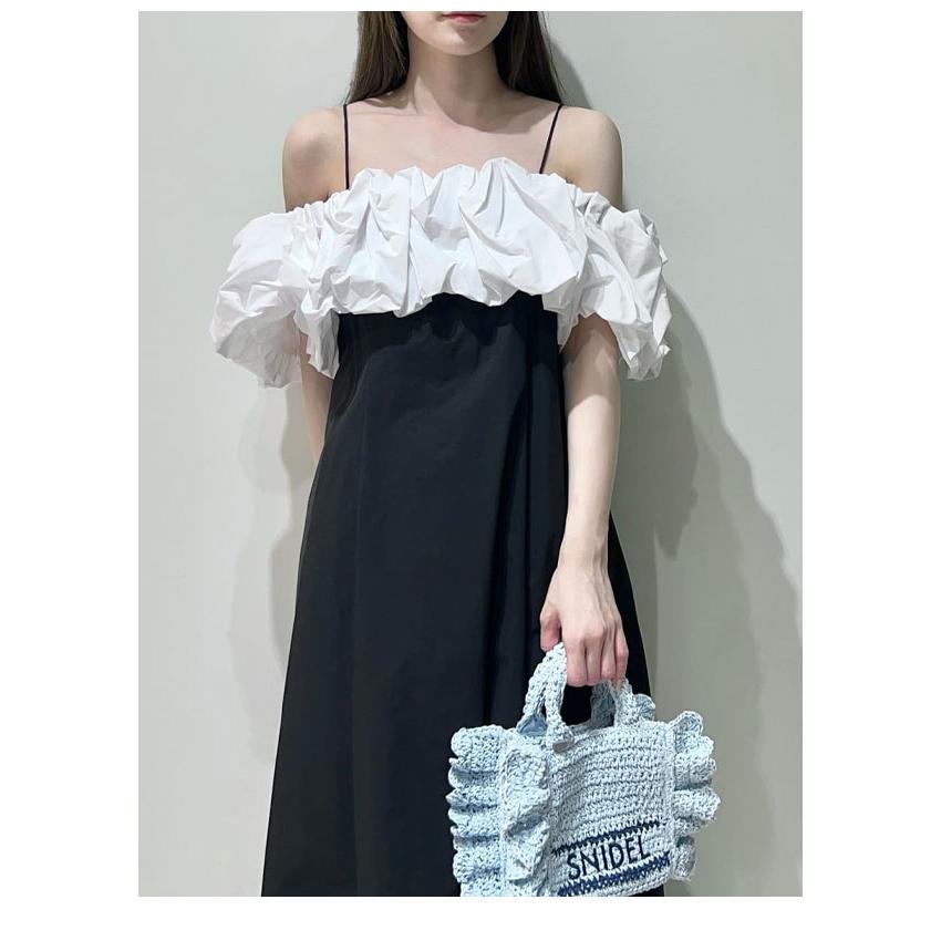 SNIDEL（スナイデル） SALE40%OFF ワンピース 26春夏 バルーンスリーブ