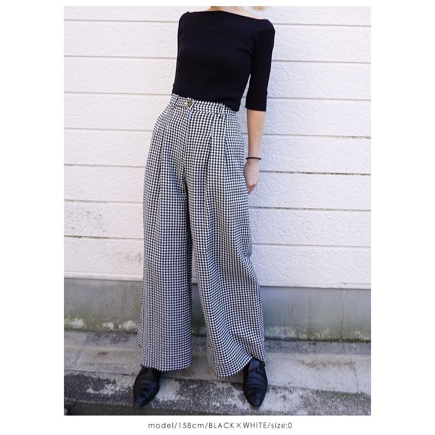 Sale スナイデル Snidel オリジナルチェックワイドパンツ レディース パンツ ワイドパンツ フルレングス ハイウエスト チェック ギンガムチェック ゆったり Swfp バッグ ワンピースのダブルハート 通販 Yahoo ショッピング