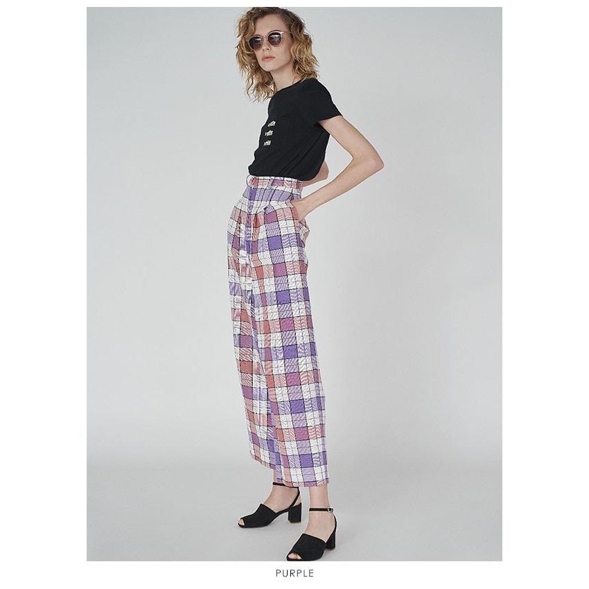 Sale スナイデル Snidel オリジナルチェックワイドパンツ レディース パンツ ワイドパンツ フルレングス ハイウエスト チェック ギンガムチェック ゆったり Swfp バッグ ワンピースのダブルハート 通販 Yahoo ショッピング