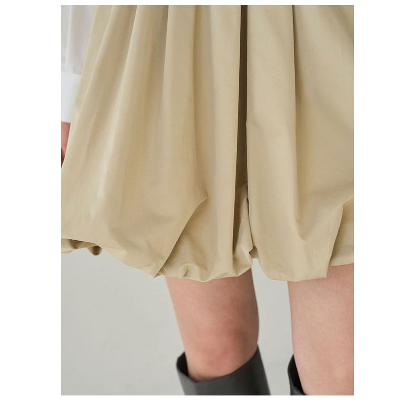 SNIDEL（スナイデル） 新作10%OFF ボトムス 26春夏 バルーンフレアスカ
