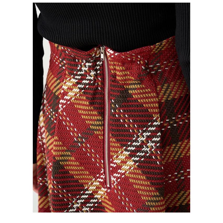 SNIDEL（スナイデル） SALE10%OFF ボトムス 24秋冬 ロービングチェック