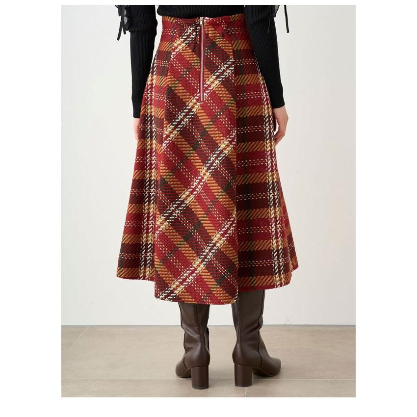 SNIDEL（スナイデル） SALE10%OFF ボトムス 24秋冬 ロービングチェック