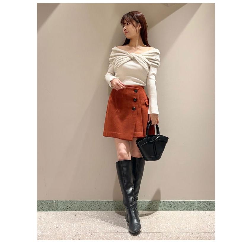 SNIDEL SALE50%OFF スナイデル ボトムス 24秋冬 ラップミニ SNIDEL SALE50%OFF スナイデル ボトムス 24秋冬 ラップミニ