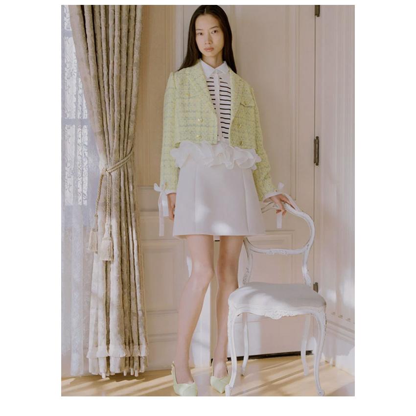 SNIDEL（スナイデル） SALE50%OFF ボトムス 26春夏 構築ミニスカート