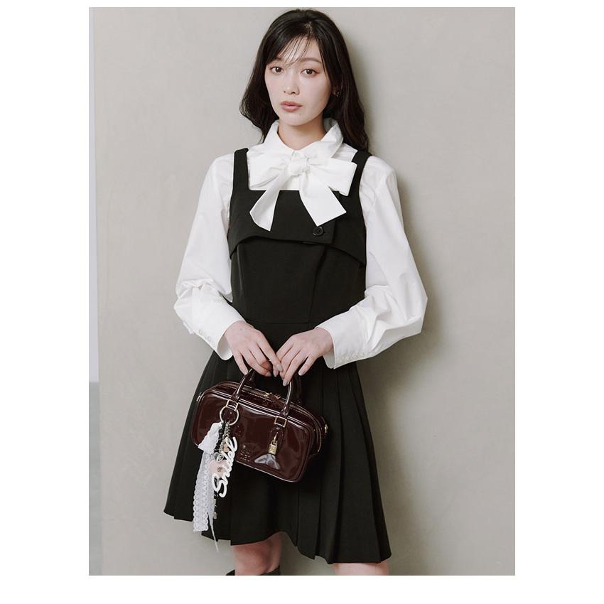 SNIDEL 新作10%OFF スナイデル バッグ 25秋冬 ミニボストン 小物