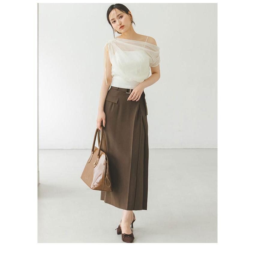 SNIDEL 新作10%OFF スナイデル バッグ 25秋冬 ラージバッグ