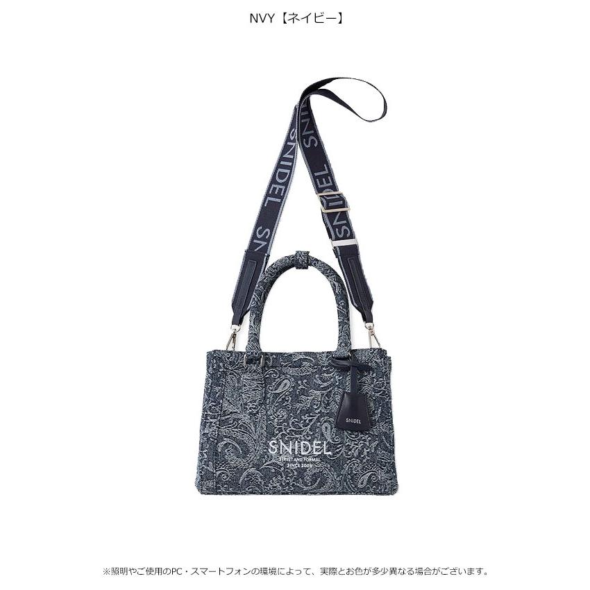 SNIDEL（スナイデル） SALE10%OFF バッグ 26春夏 バリエロゴバッグ