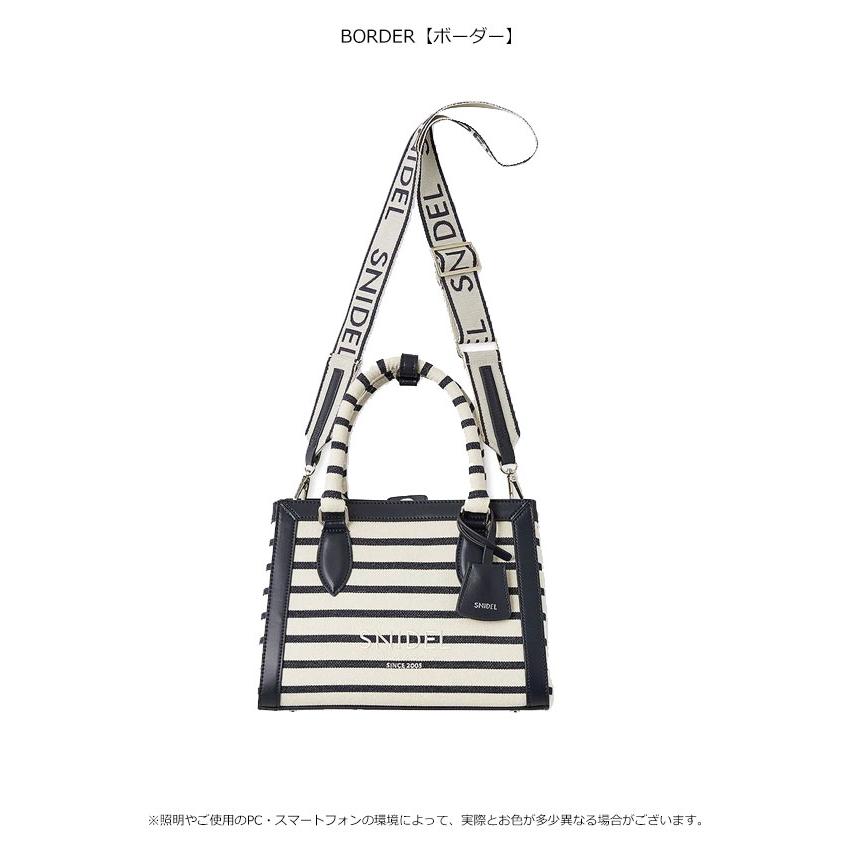 SNIDEL（スナイデル） 新作20%OFF バッグ 26春夏 バリエロゴバッグ
