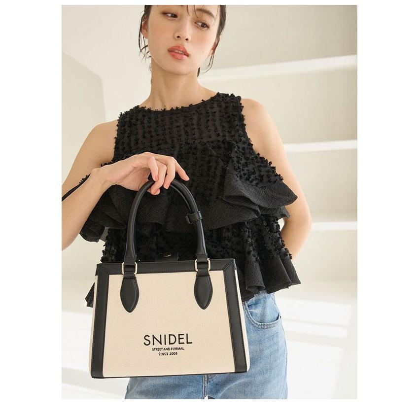 SNIDEL（スナイデル） SALE10%OFF バッグ 26春夏 バリエロゴバッグ