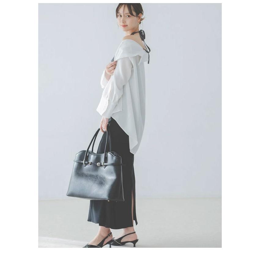 SNIDEL（スナイデル） 新作10%OFF バッグ 26春夏 ソフトベルトトート