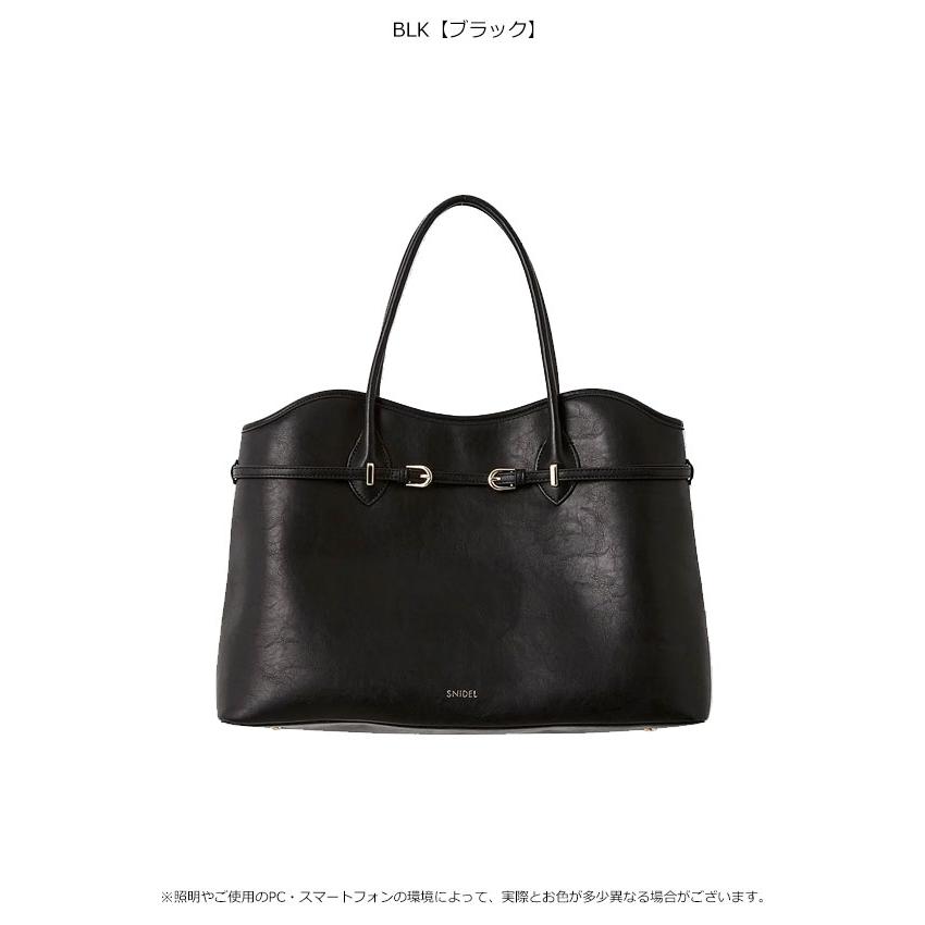 SNIDEL（スナイデル） 新作10%OFF バッグ 26春夏 ソフトベルトトート