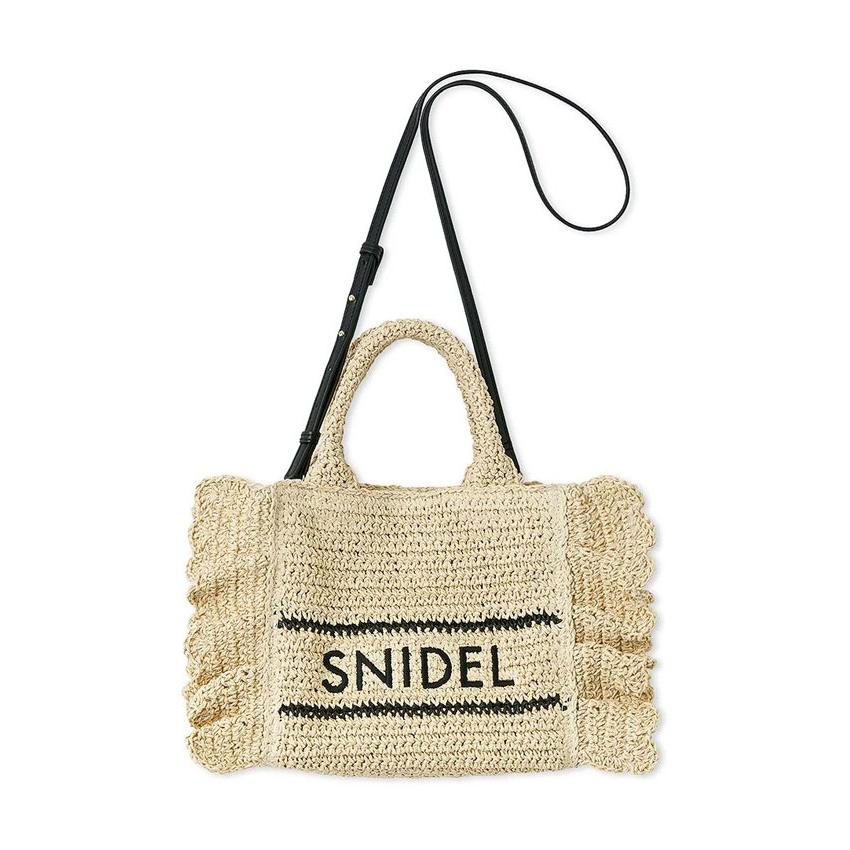 SNIDEL ハンドバッグ ショルダーバッグ SNIDEL（スナイデル） バッグ 26春夏 スカーフパッドロックバッグ