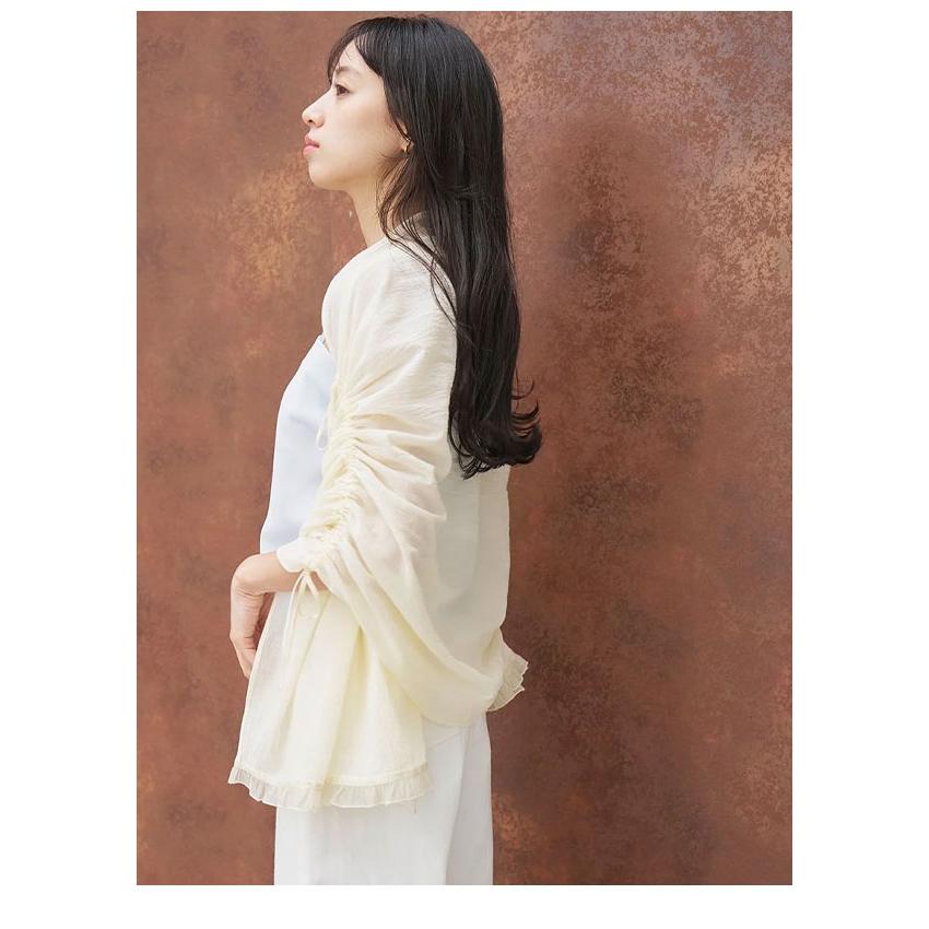 【Kumaco様用】SNIDEL  オーガニックコットンWガーゼドレス SNIDEL（スナイデル） 新作10%OFF 小物 26春夏 コットンガーゼストール