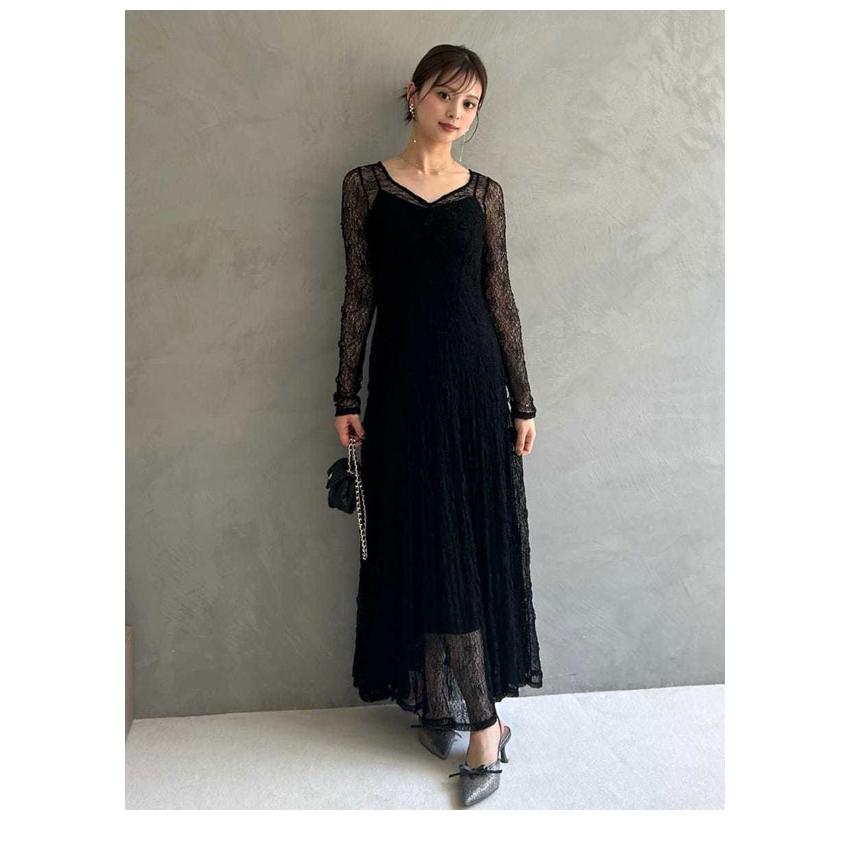 SNIDEL（スナイデル） 新作10%OFF シューズ 25秋冬 リボンパンプス