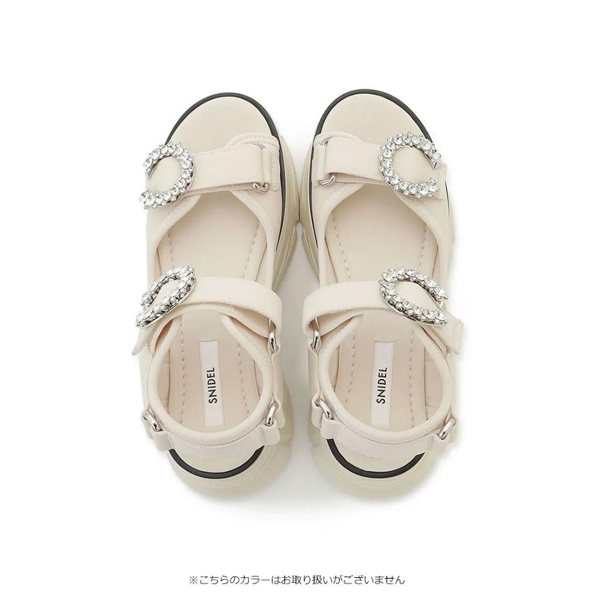 SNIDEL（スナイデル） シューズ 26春夏 スニーカーソールビジュー