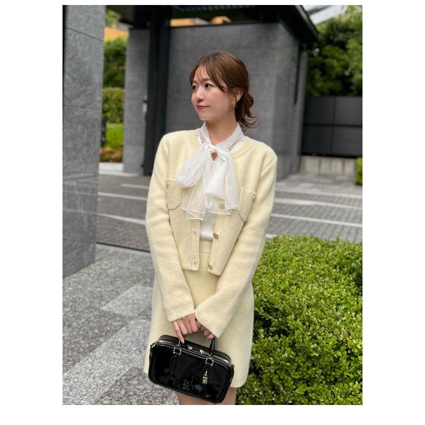 SNIDEL（スナイデル） SALE30%OFF アウター 25秋冬 フォックスニット