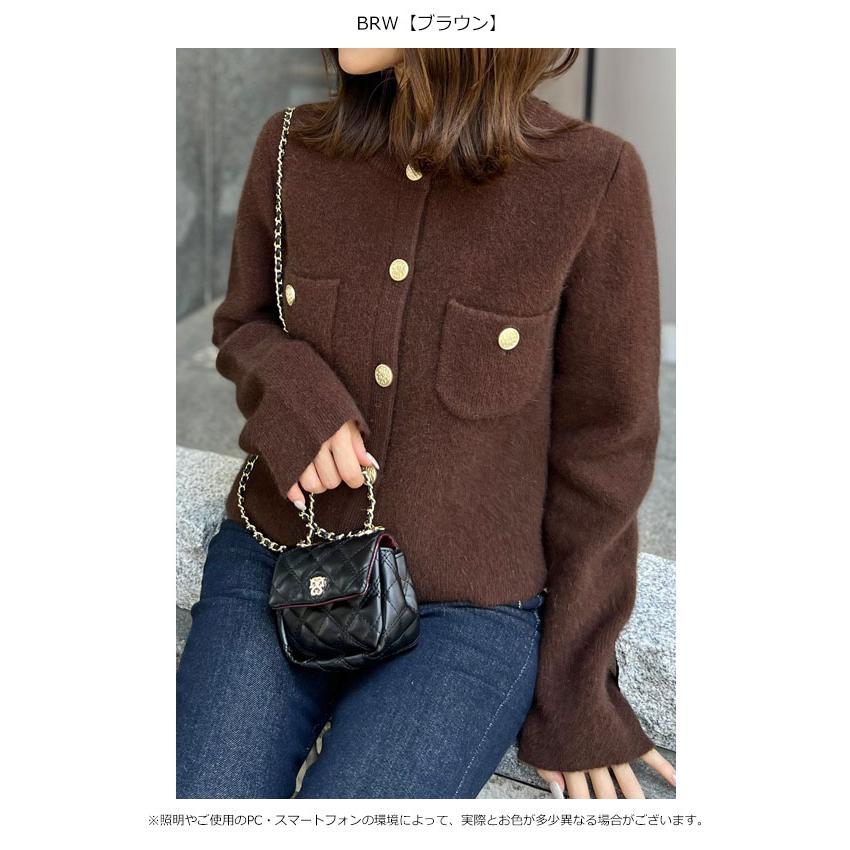 SNIDEL（スナイデル） SALE40%OFF アウター 25秋冬 フォックスニット