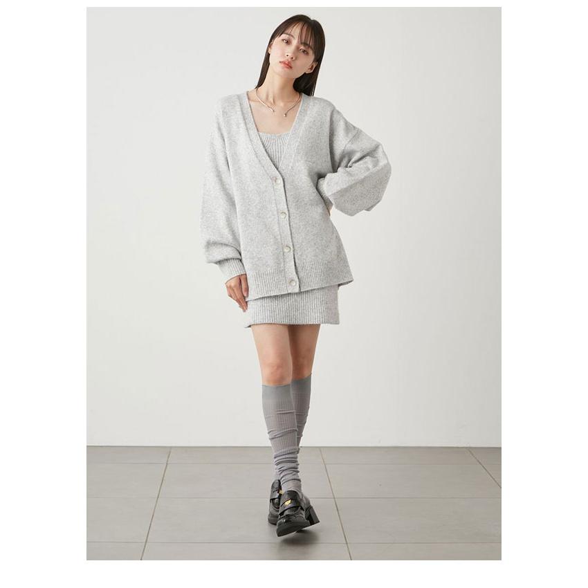 即納】 SALE スナイデル SNIDEL ドレス トップス 24春夏 ビッグカーデ  