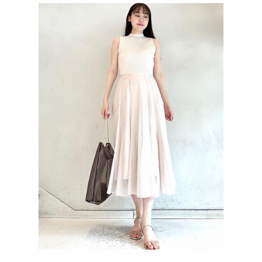 即納】 SALE スナイデル SNIDEL ワンピース 24春夏 Sustainableニット 