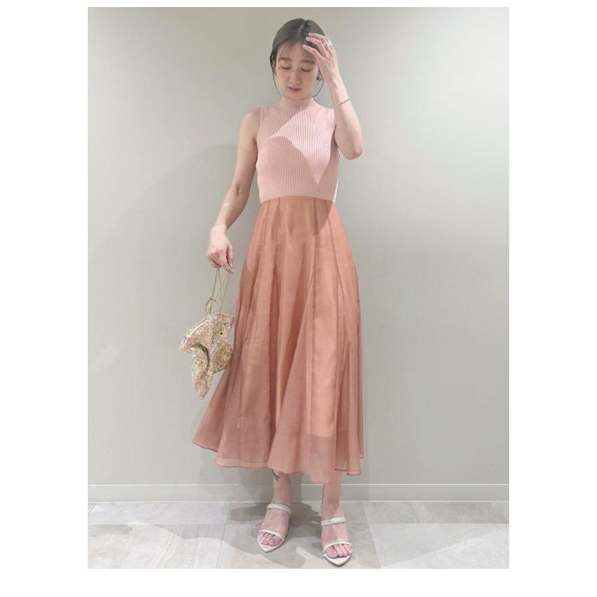 即納】 SALE スナイデル SNIDEL ワンピース 24春夏 Sustainableニット 