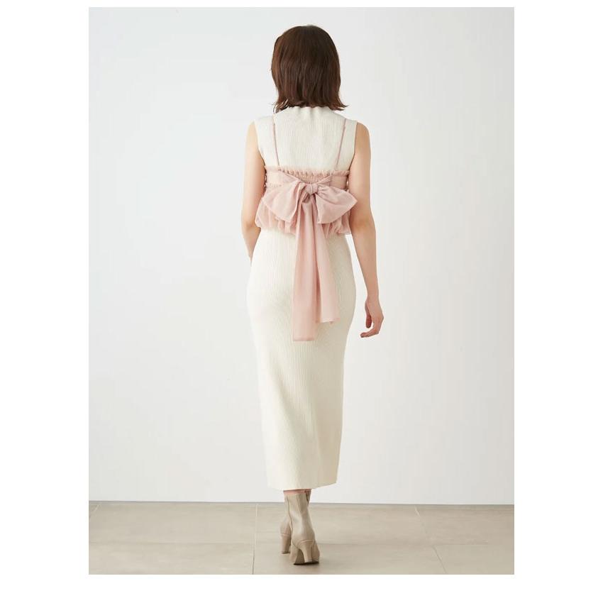 SNIDEL SALE50%OFF スナイデル ワンピース 24秋冬 チュール SNIDEL SALE50%OFF スナイデル ワンピース 24秋冬 チュール