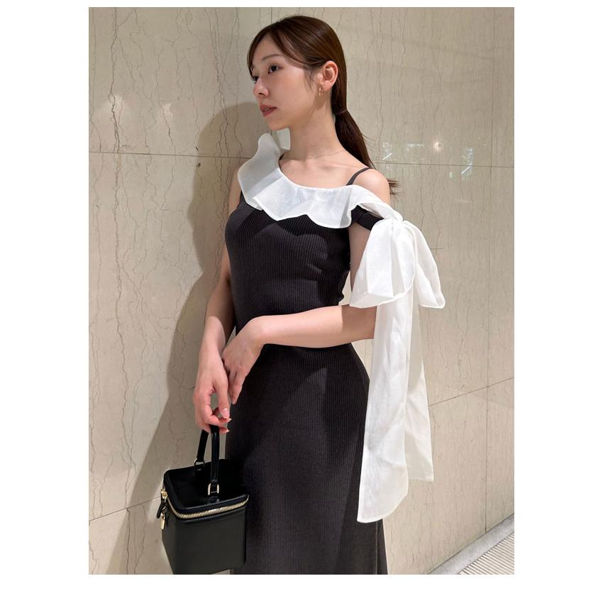 SNIDEL（スナイデル） SALE50%OFF ワンピース ワンショルリボン