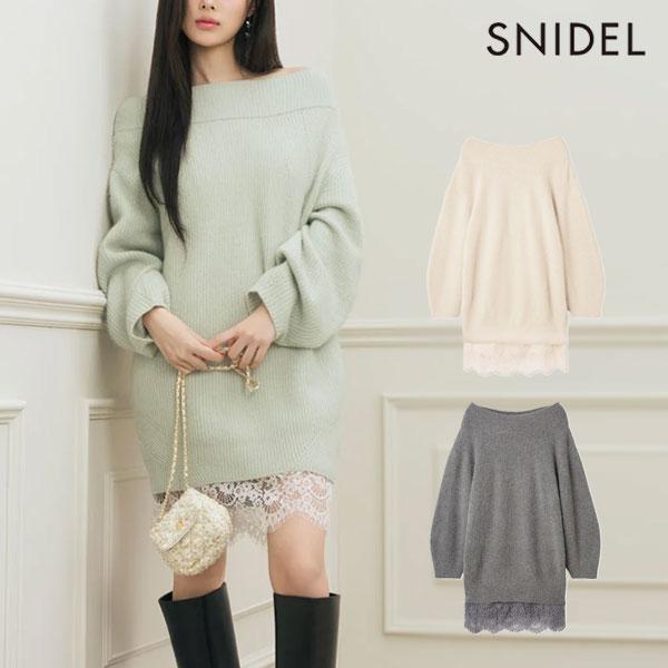 SNIDEL（スナイデル） SALE40%OFF ワンピース 25秋冬 ニットセット