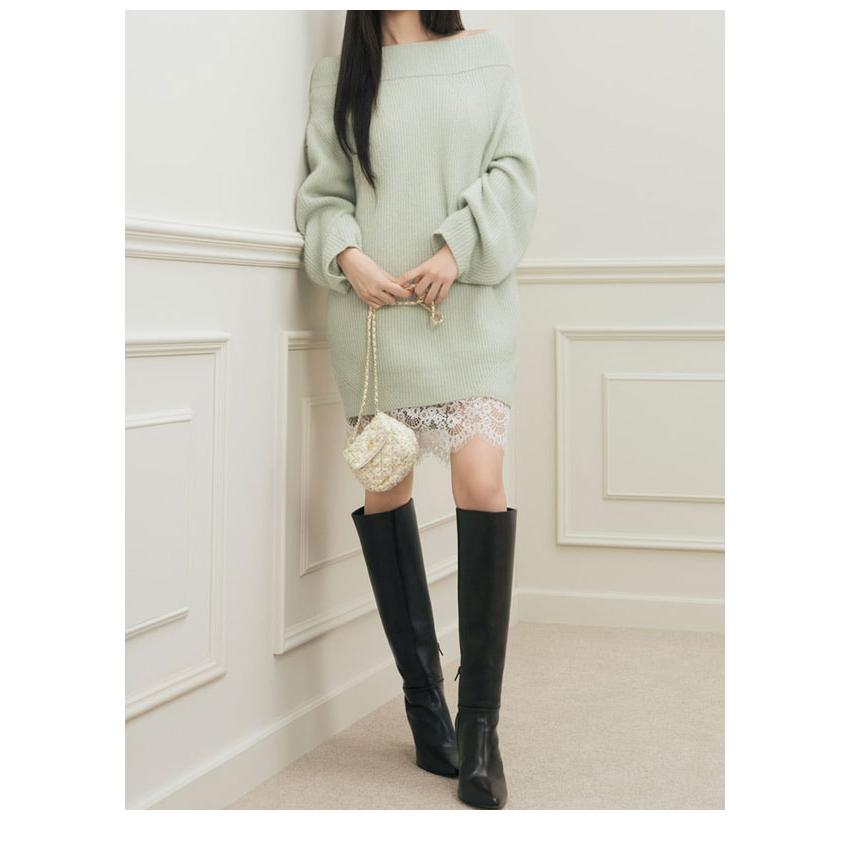 SNIDEL（スナイデル） SALE50%OFF ワンピース 25秋冬 ニットセット