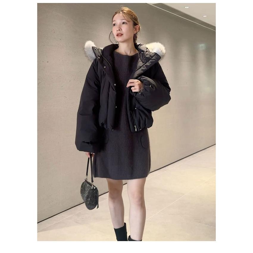 SNIDEL（スナイデル） SALE50%OFF ワンピース 25秋冬 ラクーンミニ
