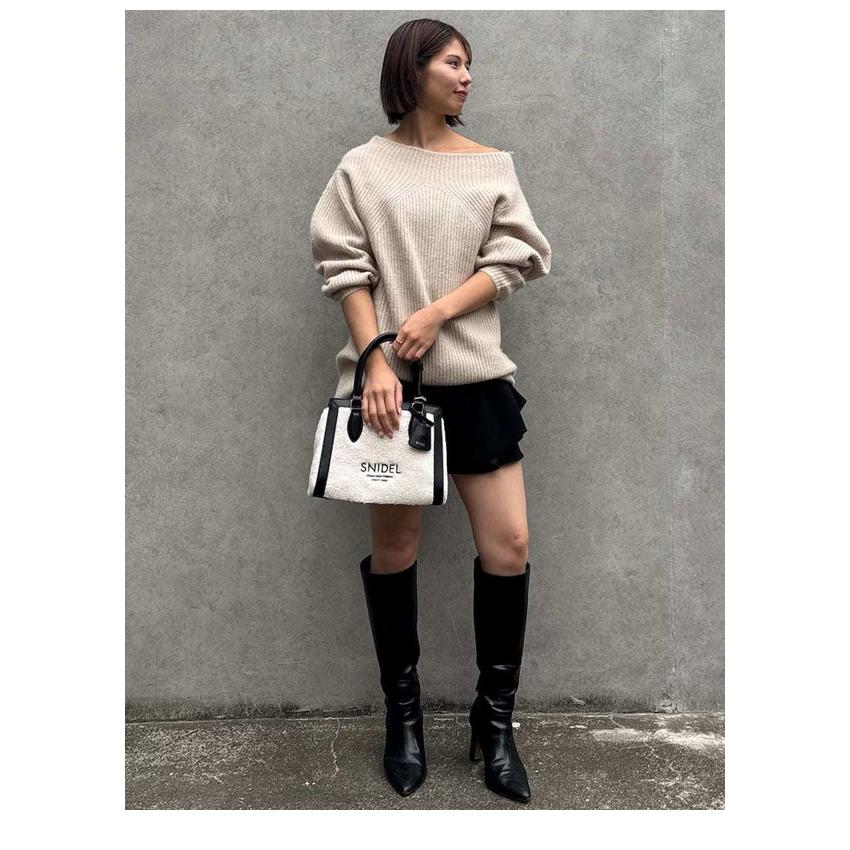 SNIDEL（スナイデル） SALE20%OFF ワンピース 25秋冬 ラクーンミニ