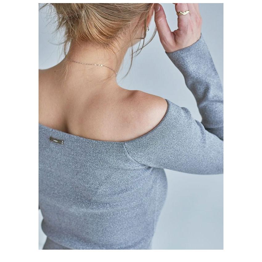 SNIDEL（スナイデル） SALE30%OF ワンピース 25秋冬 オフショルIライン