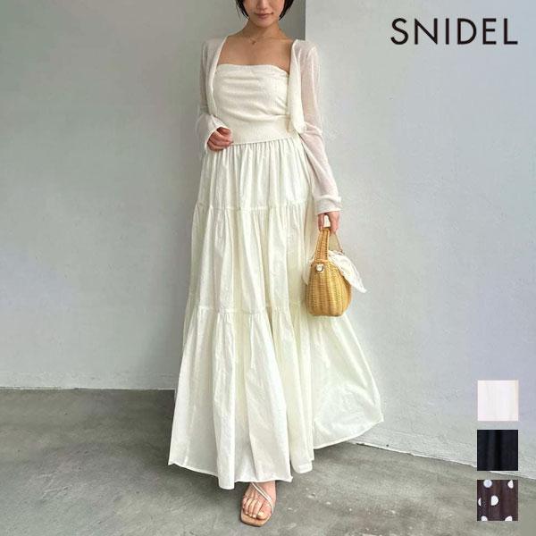 SNIDEL（スナイデル） ワンピース 26春夏 ボリュームスカート