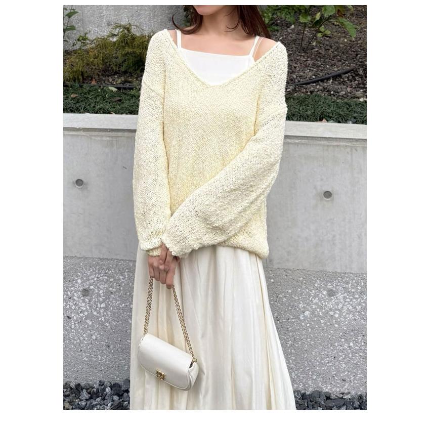 SNIDEL（スナイデル） 新作20%OFF ワンピース 26春夏 スラブニット