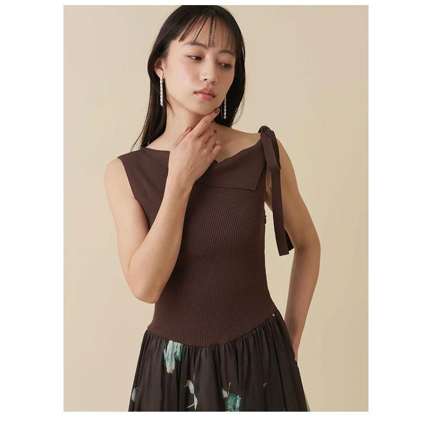 SNIDEL（スナイデル） SALE20%OFF ワンピース 26春夏 リボンデザイン