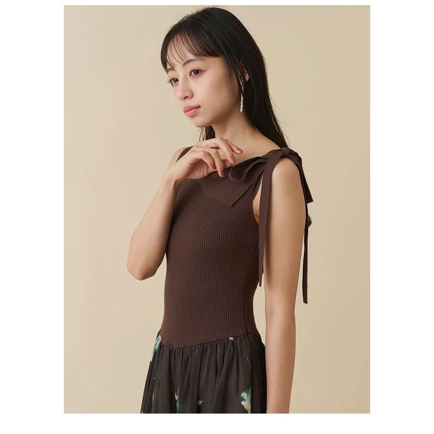 SNIDEL（スナイデル） SALE10%OFF ワンピース 26春夏 リボンデザイン 