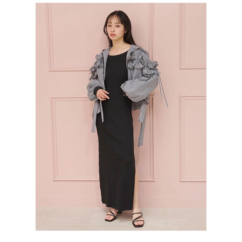 Snidel シンプルニットキャミワンピース SNIDEL（スナイデル） SALE10%OFF ワンピース 26春夏 シンプルニット