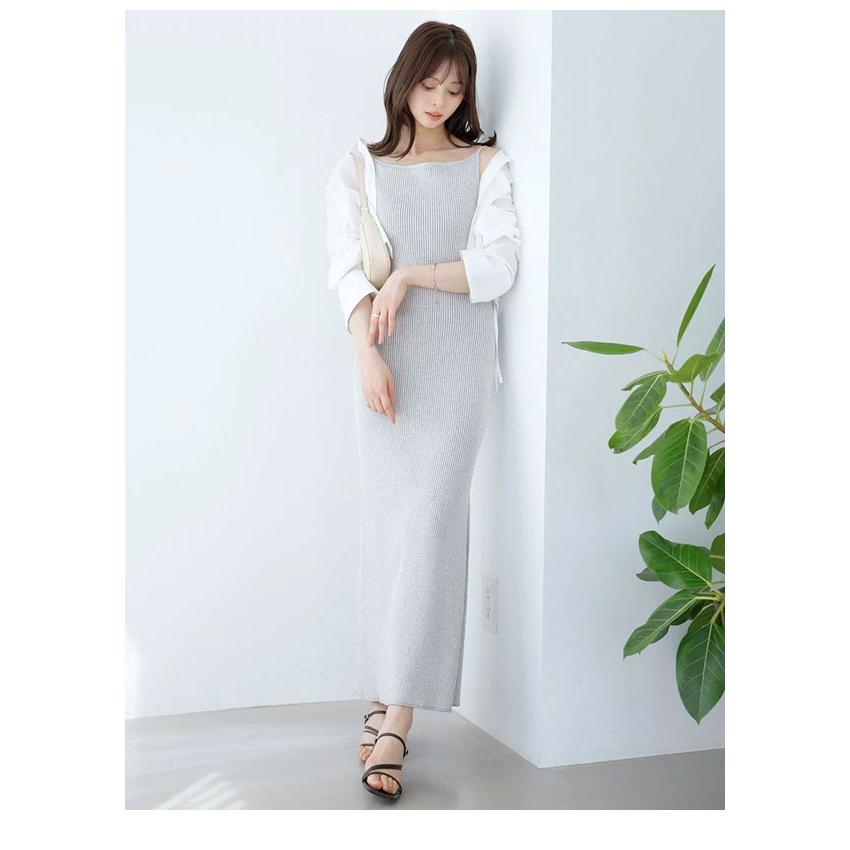 SNIDEL（スナイデル） SALE10%OFF ワンピース 26春夏 シンプルニット