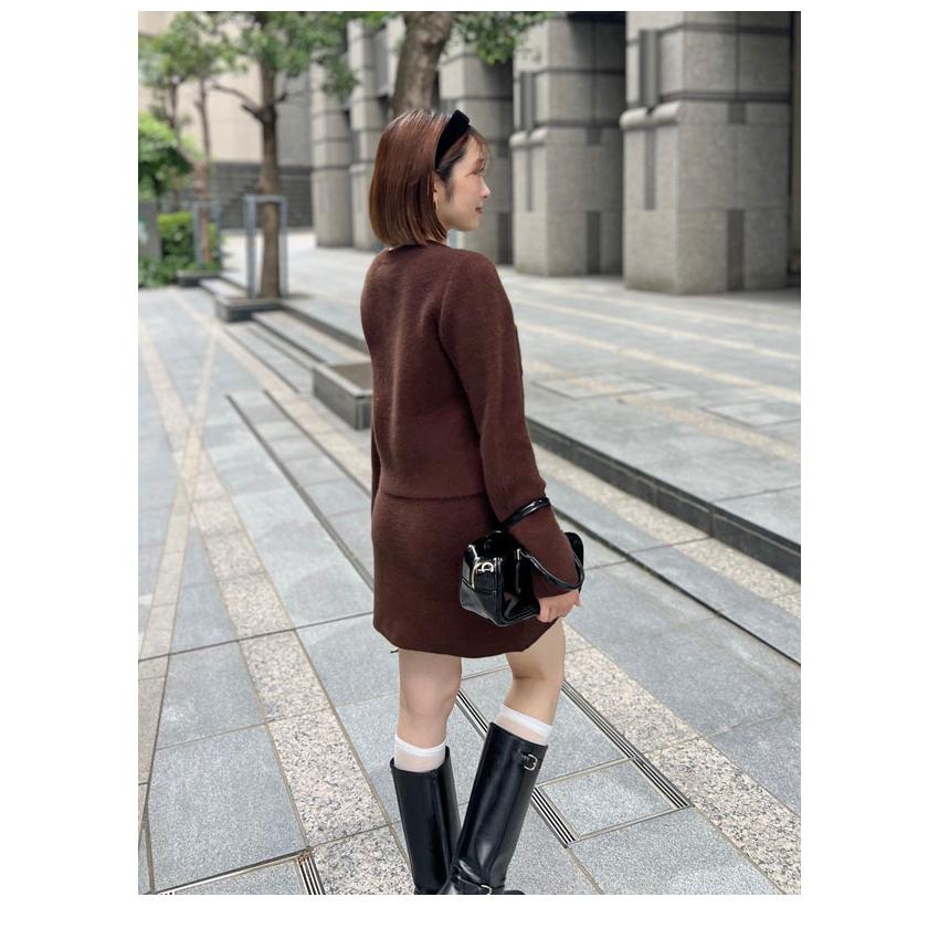 SNIDEL（スナイデル） SALE50%OFF ボトムス 25秋冬 フォックスニット