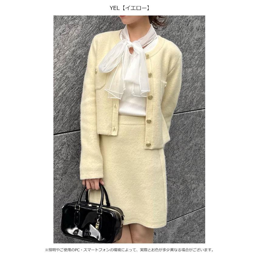 SNIDEL（スナイデル） SALE50%OFF ボトムス 25秋冬 フォックスニット