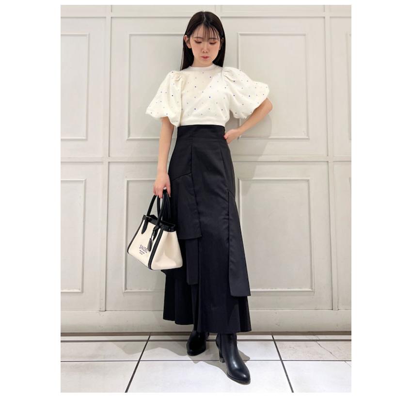 SNIDEL 【SALE50%OFF】【即納】 スナイデル トップス 24秋冬 SNIDEL 【SALE50%OFF】【即納】 スナイデル トップス 24秋冬