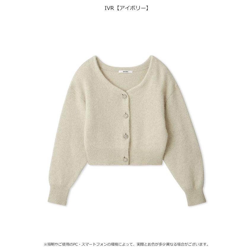 STONE  レッド スナイデルニット カーディガン カーディガン｜SNIDEL(スナイデル)の通販サイト【公式】