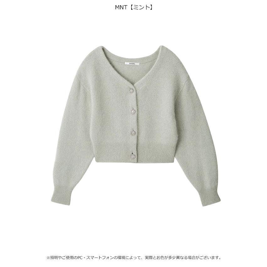 SNIDEL SALE50%OFF スナイデル トップス 24秋冬 ビジュー釦