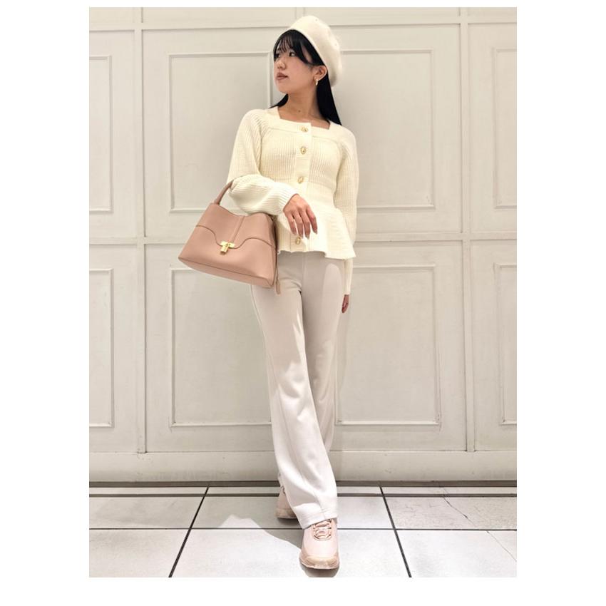 SNIDEL 新作10%OFF スナイデル トップス 25春夏 ペプラム SNIDEL 新作10%OFF スナイデル トップス 25春夏 ペプラム