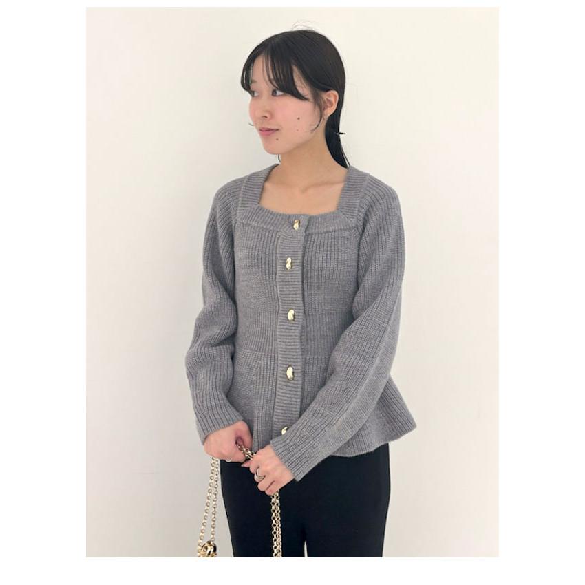 SNIDEL 新作10%OFF スナイデル トップス 25春夏 ペプラム SNIDEL 新作10%OFF スナイデル トップス 25春夏 ペプラム