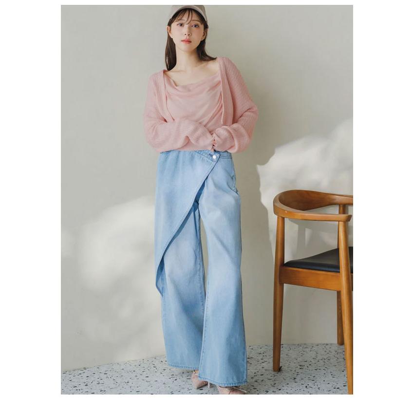 SNIDEL（スナイデル） SALE60%OFF トップス 25春夏 アシメアンサンブル