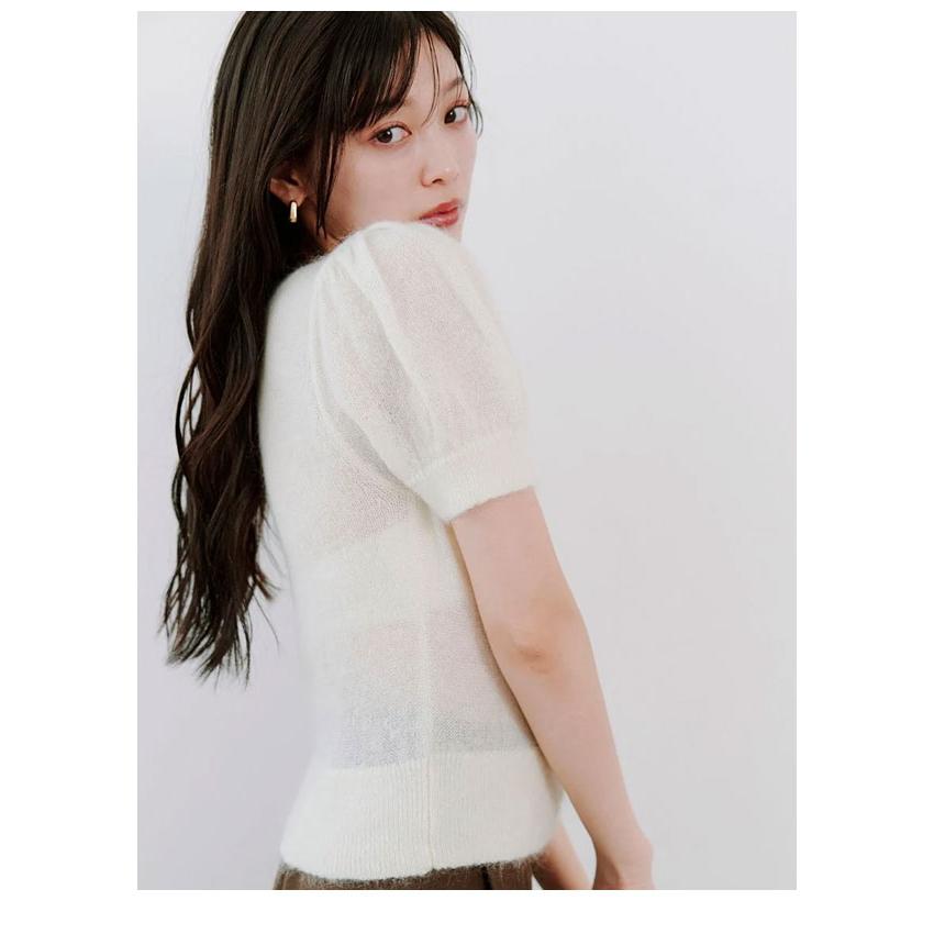 SNIDEL（スナイデル） SALE50%OFF トップス 25秋冬 シアーモヘヤ