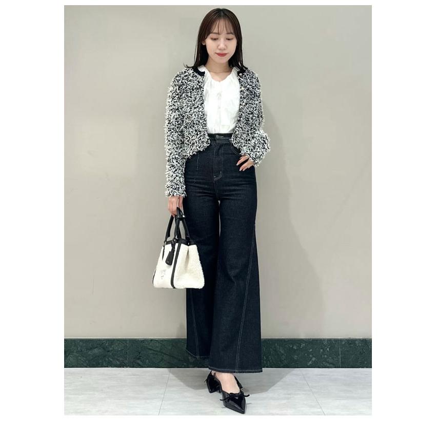 SNIDEL（スナイデル） SALE50%OFF トップス 25秋冬 ミックスツイード