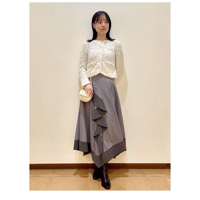 SNIDEL（スナイデル） SALE30%OFF トップス 25秋冬 ミックスツイード