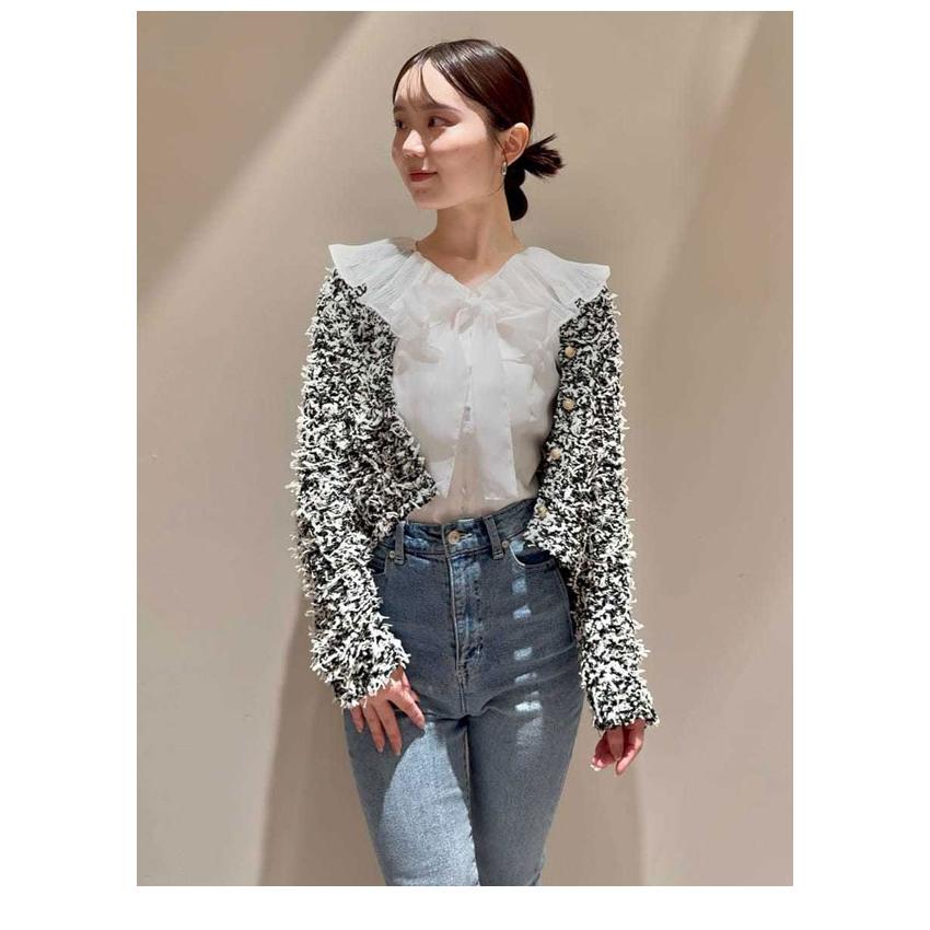 SNIDEL（スナイデル） SALE50%OFF トップス 25秋冬 ミックスツイード