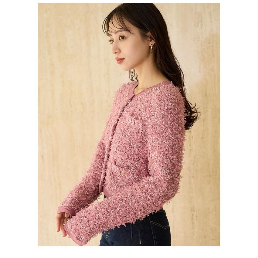 SNIDEL（スナイデル） SALE30%OFF トップス 25秋冬 ミックスツイード